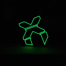 Load image into Gallery viewer, Green Excision X LED Neon Sign