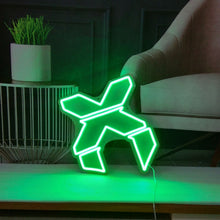 Load image into Gallery viewer, Green Excision X LED Neon Sign