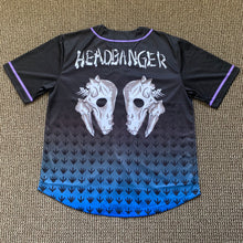 Load image into Gallery viewer, Headbanger Baseball Jersey (Dusk)