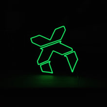 Load image into Gallery viewer, Green Excision X LED Neon Sign
