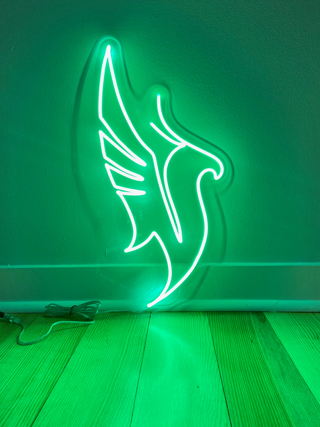 Green Illenium LED Neon Sign