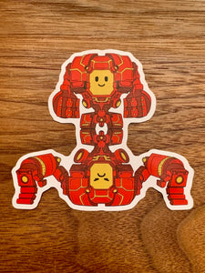 X Home Robot Sticker