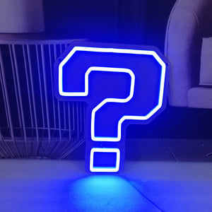 Blue Tipper LED Neon Sign