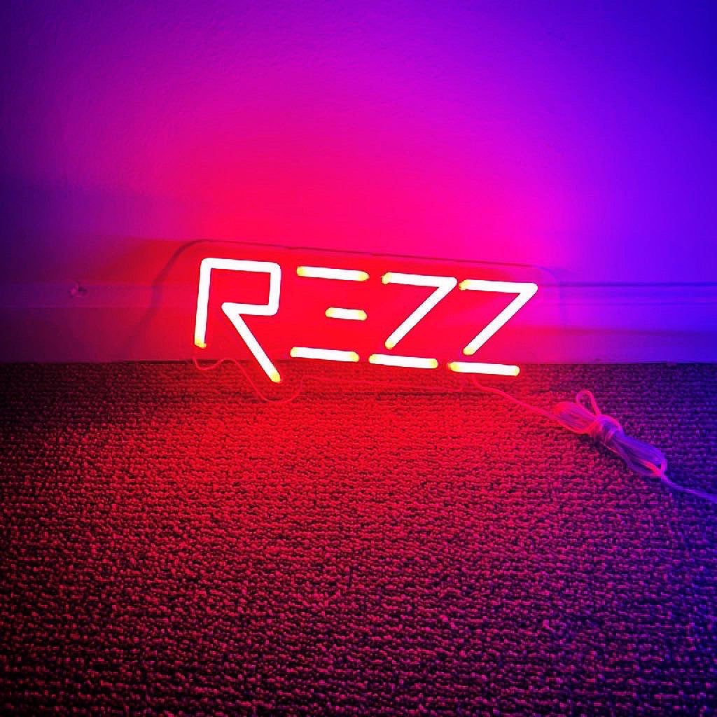 Red Rezz LED Neon Sign