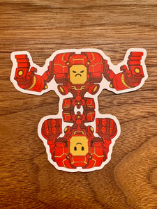 X Home Robot Sticker