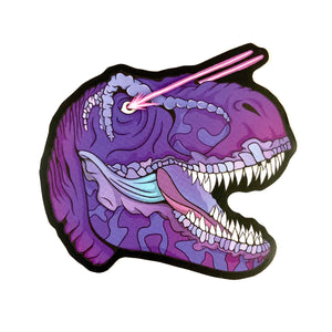 LAZR T Rex (Purple) Sticker