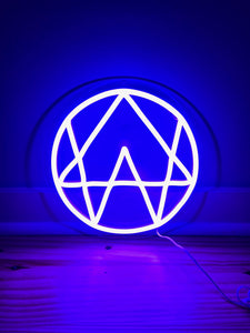 Purple Alison Wonderland LED Neon Sign