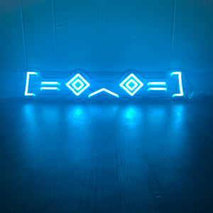 Blue Porter Robinson LED Neon Sign