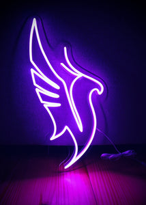 Purple Illenium LED Neon Sign