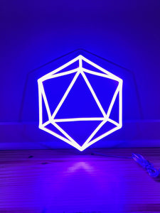 Purple Odesza LED Neon Sign